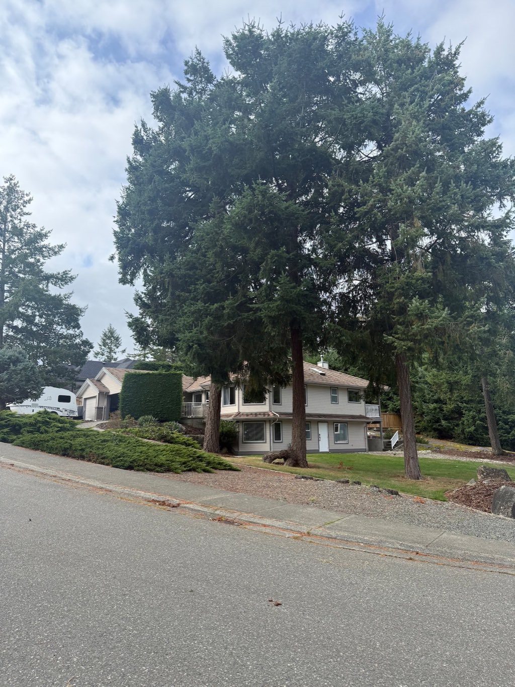 Quiet Nanoose Bay setting